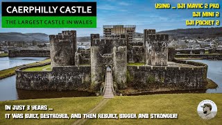 Caerphilly Castle  The Largest in Wales 2nd in Britain [upl. by Inele414]