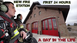 First 24 Hours in a New Fire Station  A Day in the Life [upl. by Nehgam]