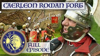 Caerleon Roman Legion Fort In Wales  Time Team [upl. by Onateyac]