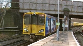 Half an Hour at 216  Birkenhead North Station 1022017  Class 507 508 terminus [upl. by Niveek277]