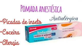 Resenha PomadaAndantol Gel [upl. by Werna]