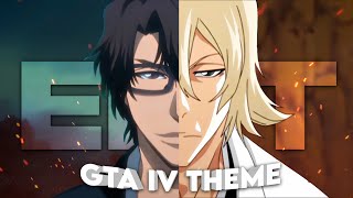 Aizen x Urahara  GTA IV Theme Edit [upl. by Armand525]